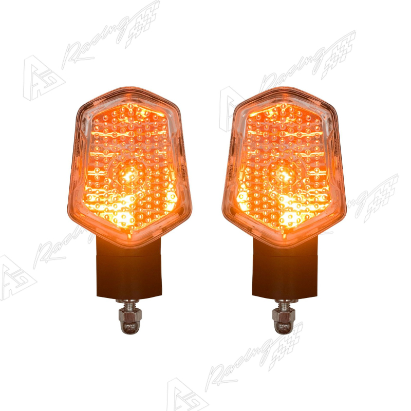 Universális motorkerékpár jelzők – halogén, 12V DC, ABS ház, MSX125-kompatibilis