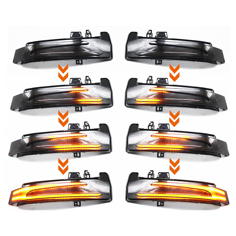 Mercedes-Benz LED dinamikus visszapillantó tükör fény – W221 W212 W204 W176 W246 W156, 12V, 5W LED irányjelző