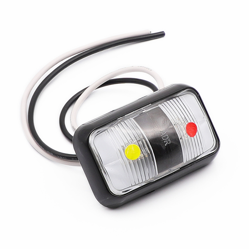 Piranha LED bočna svjetiljka za kamione, 2 LED, visoka svjetlost, 10-32V, 1.2W, 3500K, model TMH-MH-RY