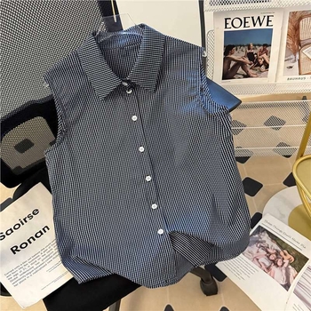 Ženska bez rukava polo košulja za slojevito nošenje – elegantan jesenski top