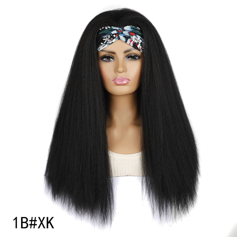 Perika za žene, dugački valjak, Star Fashion stil, vlakno otporno na visoke temperature, mehanički proces, model FDTT4206, nije pogodno za vruće boje