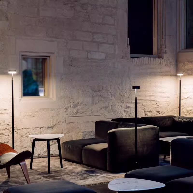 Otthoni állólámpa – LED fényforrás, akril árnyékoló, 1 fényforrás, 5–10 m² lefedettség, CRI ≥90