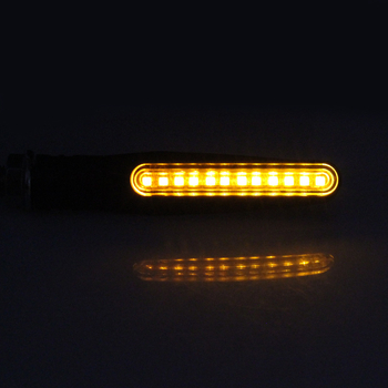 Indikator smjera za motocikl LED (3W, 12V, plastiku, vijek trajanja 10000h)