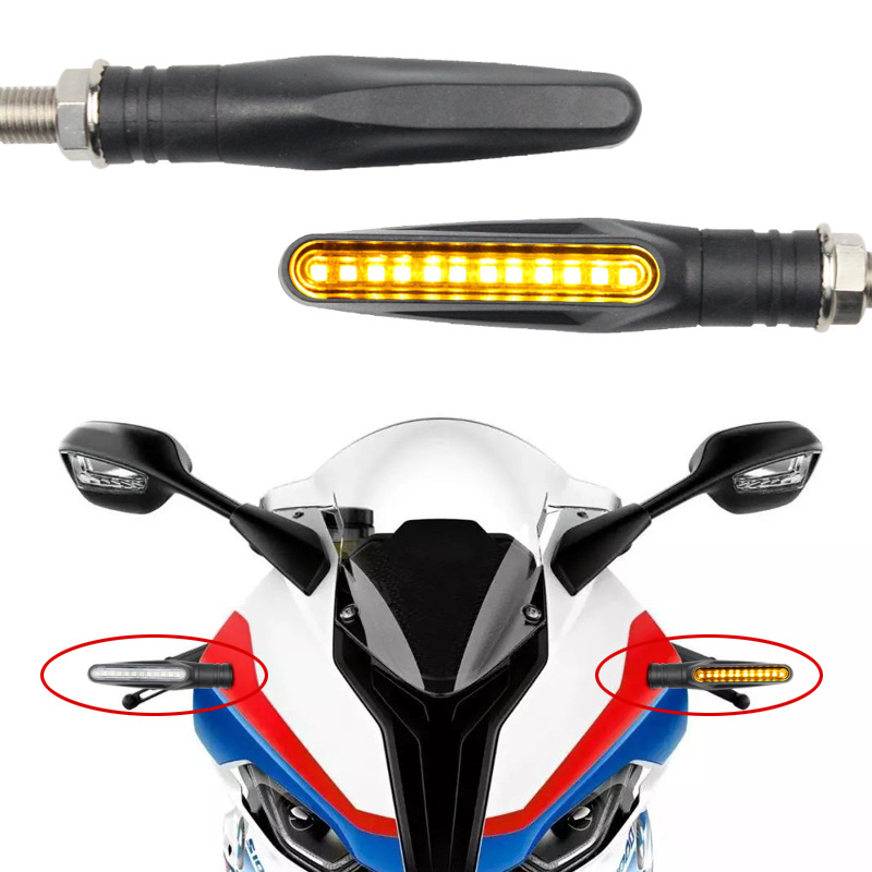 Indikator smjera za motocikl LED (3W, 12V, plastiku, vijek trajanja 10000h)