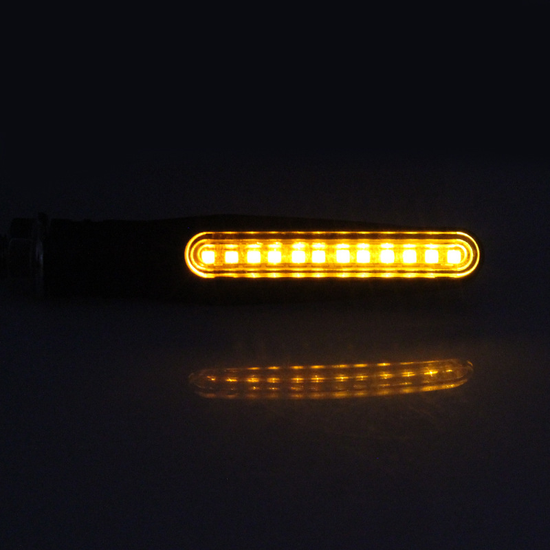 Indikator smjera za motocikl LED (3W, 12V, plastiku, vijek trajanja 10000h)