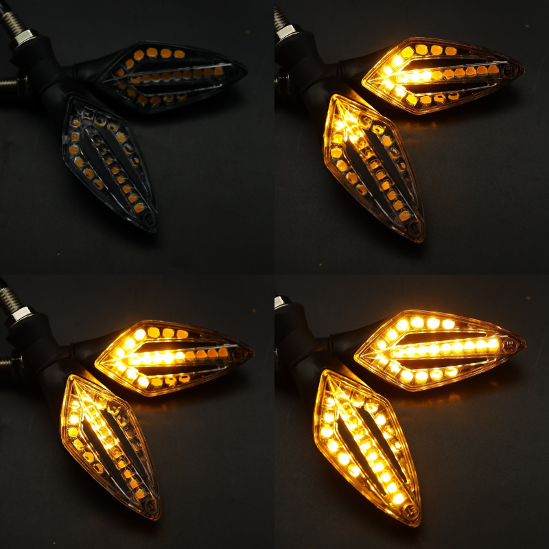 Motociklistički LED pokazivač smjera, model LB-085, 12V DC, univerzalna kompatibilnost (LB-085 | 12V DC | Univerzalno)