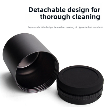 Τασάκι αυτοκινήτου από κράμα αλουμινίου – καπάκι με ένα κουμπί, φινίρισμα λείανσης, προσαρμογή στην επεξεργασία (Αλουμίνιο κράμα; Μοντέλο: In-car ashtray; Φινίρισμα λείανσης; Διαμορφώσιμη επεξεργασία)