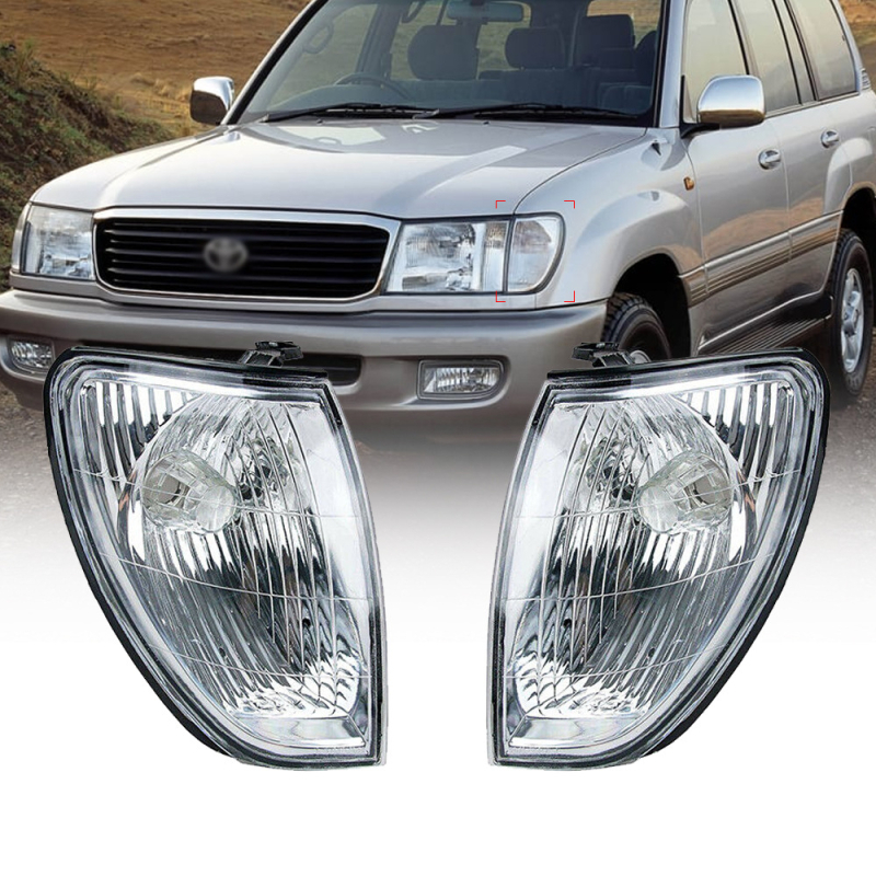 Prednje kutno svjetlo za Toyota Land Cruiser FJ100/LC100 - halogeno, 12V, ABS kućište, model 81521-60380