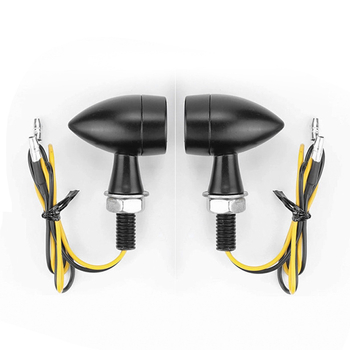 Motociklistički LED pokazivač smjera s metalnim kućištem, 12V, LED svjetlo, model JH897