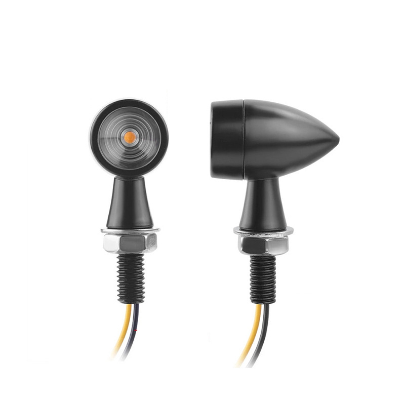 Motociklistički LED pokazivač smjera s metalnim kućištem, 12V, LED svjetlo, model JH897