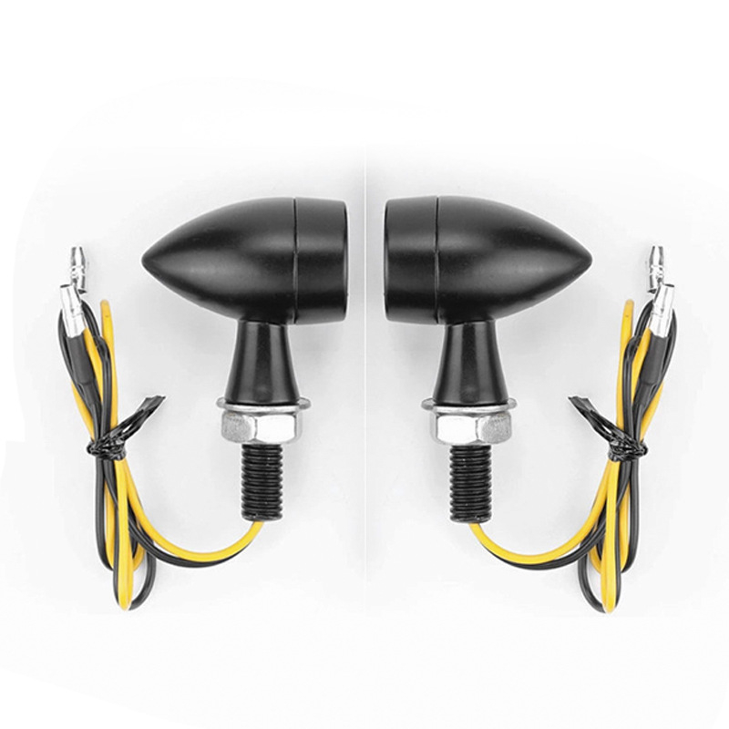 Motociklistički LED pokazivač smjera s metalnim kućištem, 12V, LED svjetlo, model JH897