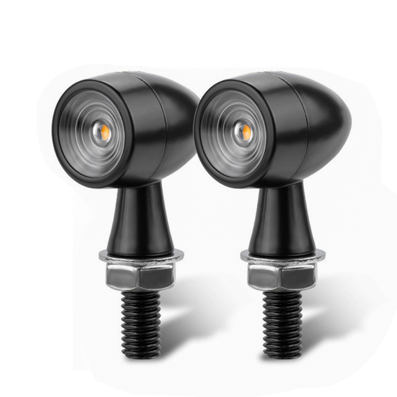 Motociklistički LED pokazivač smjera s metalnim kućištem, 12V, LED svjetlo, model JH897