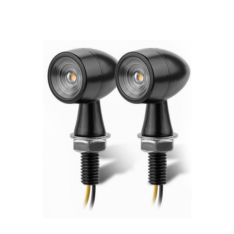 Motociklistički LED pokazivač smjera s metalnim kućištem, 12V, LED svjetlo, model JH897