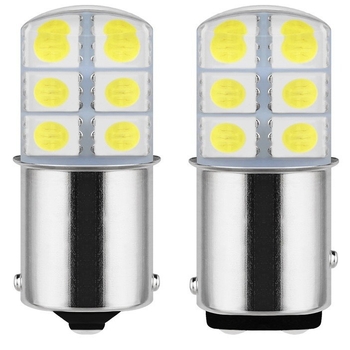 LED brzdové svetlo pre auto a motorku, silikón, 12V, 2.4W, 240LM, 12SMD 5050 LED