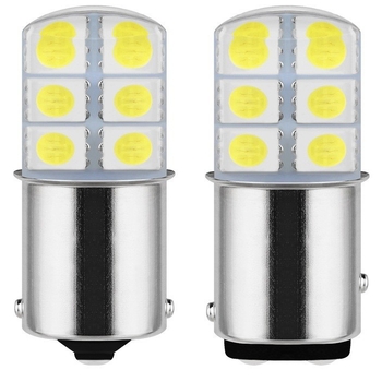 LED brzdové svetlo pre auto a motorku, silikón, 12V, 2.4W, 240LM, 12SMD 5050 LED