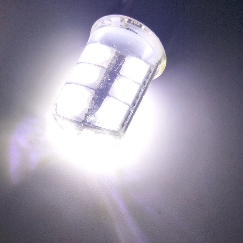 LED brzdové svetlo pre auto a motorku, silikón, 12V, 2.4W, 240LM, 12SMD 5050 LED