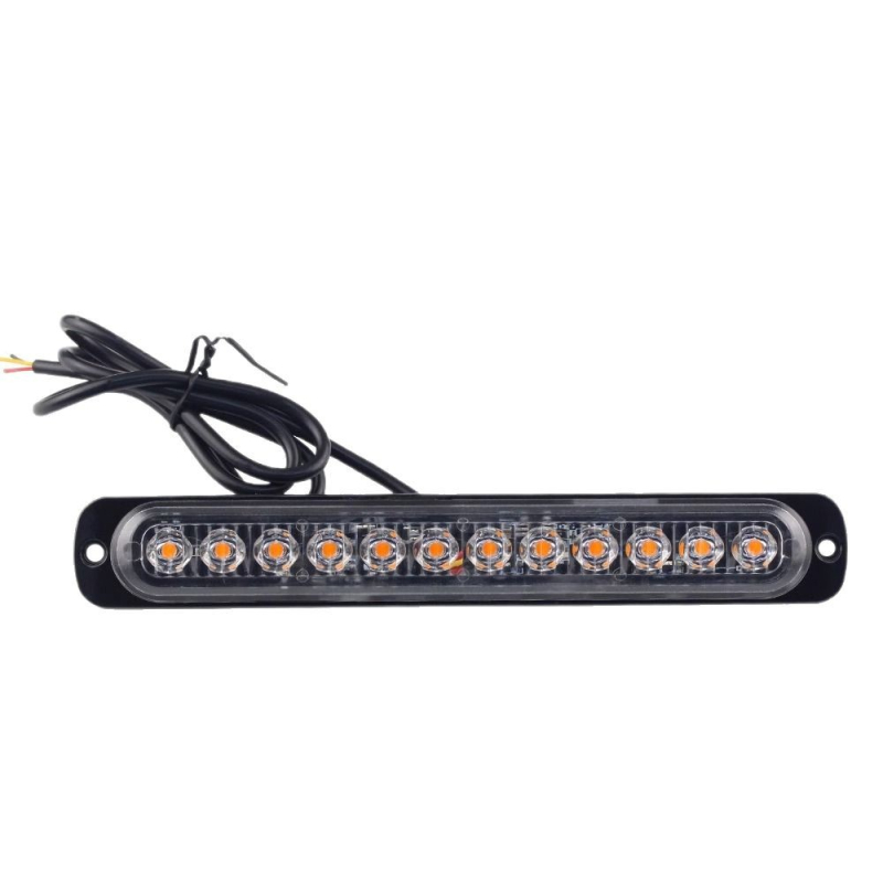 Bočna LED traka za kamion, ultra-tanka, 12LED, 36W, 12–24V, aluminijsko kućište, vijek trajanja 50.000 sati