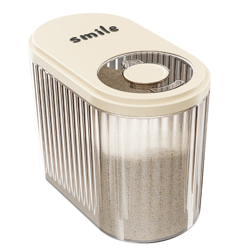 Recipient pentru orez cu capac glisant, 30 L, plastic PP alimentar, etanș, protecție împotriva umezelii și insectelor