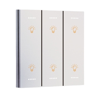 Zigbee интелигентен превключвател с докосване D8 – четириканален, XiaoDu гласов асистент, управление чрез приложение, 220V AC