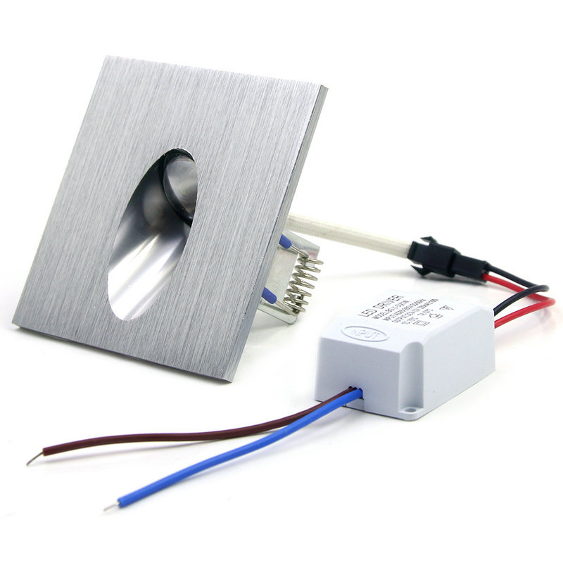 LED kvadratna aluminijska zidna svjetiljka, akrilno sjenilo, 85–265V, rasvjeta hodnika, Qifeng