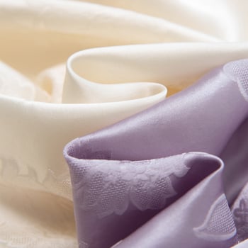 Ženska bluza od 100% svile Mulberry s jacquardom, stojeći ovratnik, dugi rukavi, jednostruki gumbasti zatvarač