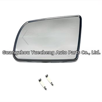 Náhradný spätný zrkadlo – ploché sklo, 12V, chrómovaný povrch, ABS kryt; Kompatibilné s Toyota Sequoia 2008–2017 a Tacoma 2007–2021 (modely 879030C100 / 879060C110)