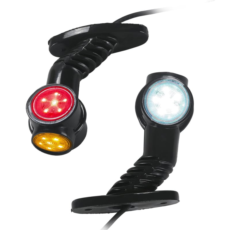 Lumină laterală pentru camion MK-186 - 12-24V, 18 LED, 2000-5000K, Material PC