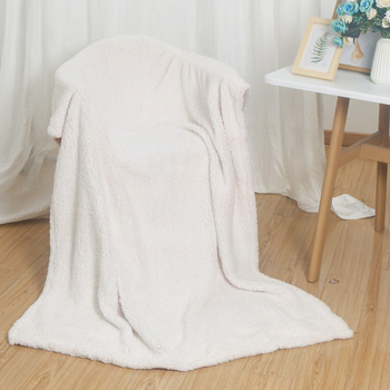 Plüss pléd, két rétegű flanel nyomtatott, poliészter, 440 g, minden évszakban használható, modern minimalist dizájn