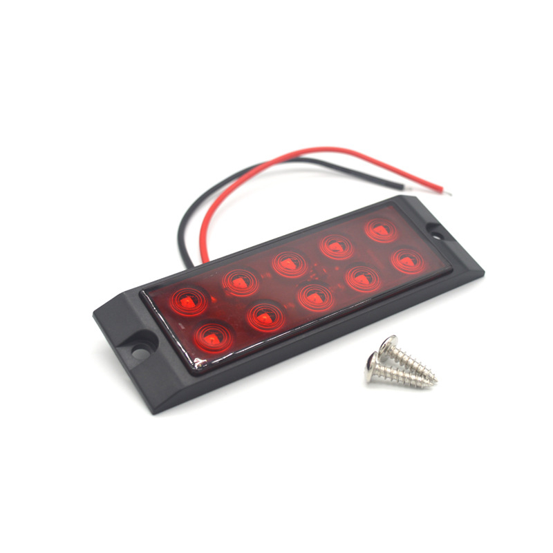 Kamionska bočna LED svjetiljka s lećom MK-017, 10 LED, 12-24V, 2W, vijek trajanja 50000 h