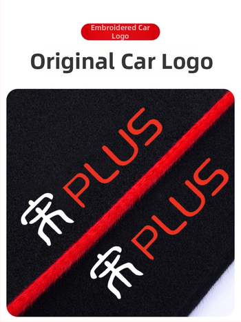 Podložka centrálnej konzoly s ochranou proti slnku pre BYD Song Plus DMI Mi verziu, polyester