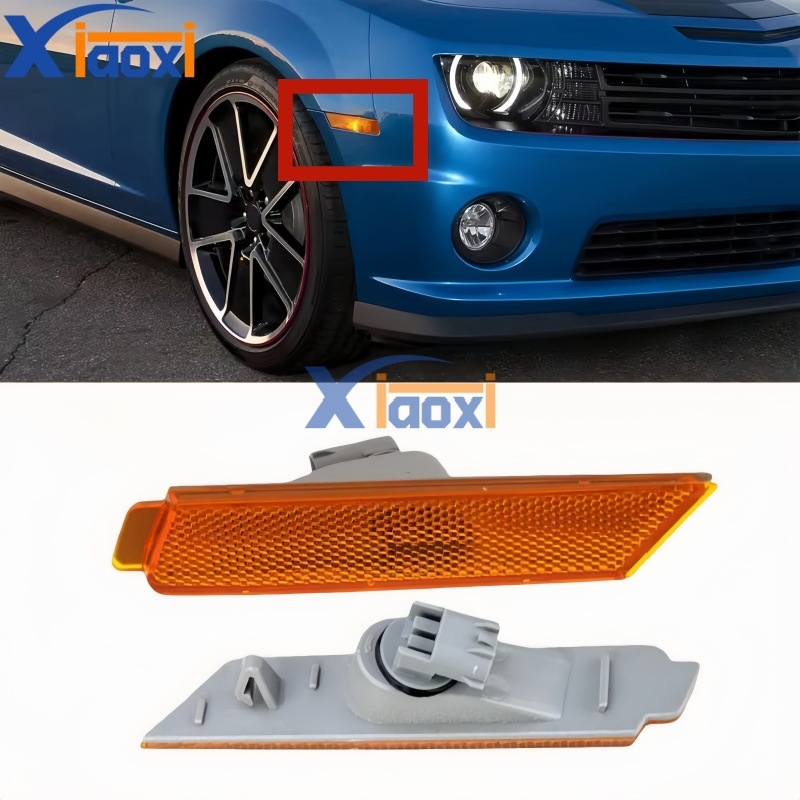 Far de ceață frontal pentru Chevrolet Camaro 10-15, material PC, lampă halogenă, 12V