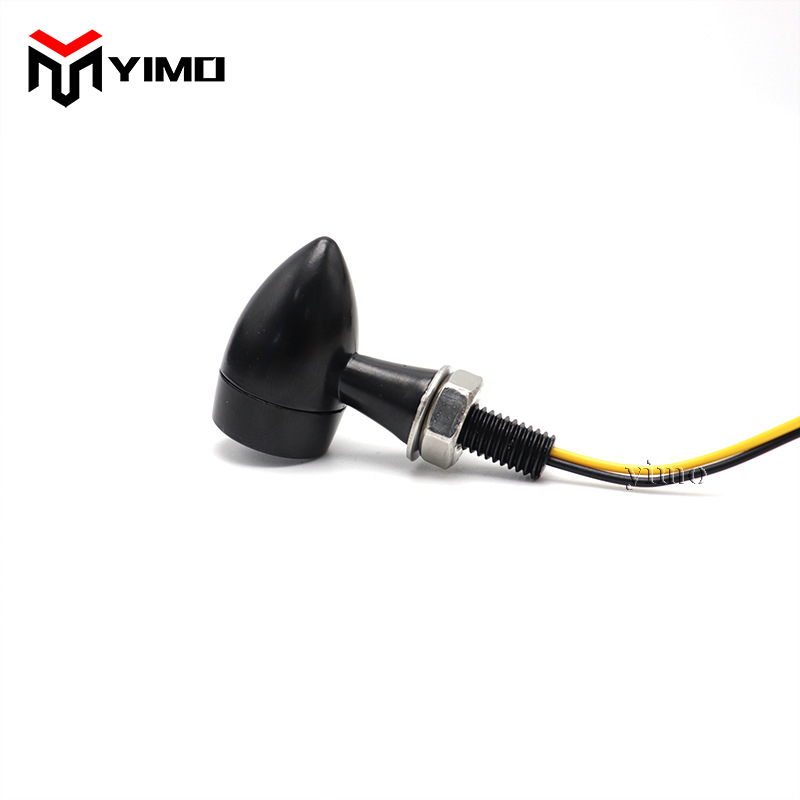 Motociklistički LED pokazivač smjera, metalni retro dizajn, 12V, univerzalna kompatibilnost, vijek trajanja 10.000 h