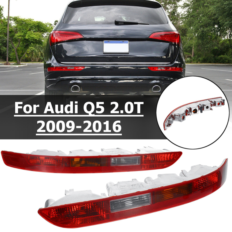 Zadnje svjetlo za Audi Q5 2009–2016 | Broj dijela: 8R0945095, 8R0945096, 8RD945095, 8RD945096 | Marka: Hanske | Kompatibilno s Audi Q5 (2009–2016) | Prilagodljivo