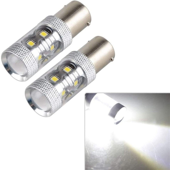 Automobilska LED svjetiljka 1156 S25 BA15S, 50W, 9-30V, Samsung, 6500K, svjetlo za vožnju unatrag i signal za skretanje