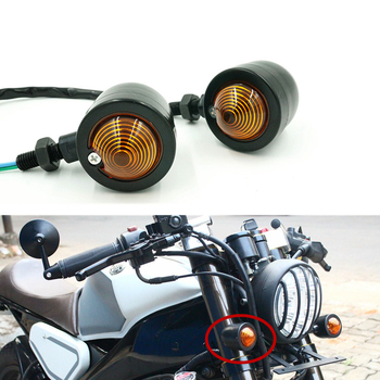 Motocikl signalizacijsko svjetlo, MD-ZD-001, 12V, Metal, Opća kompatibilnost