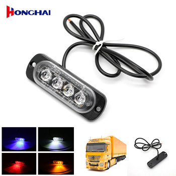 BS-4LED Bočno LED migalo za pickup, 4 LED, 12V, 18W, LED 3030, 6000K
