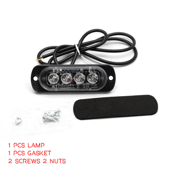 BS-4LED Bočno LED migalo za pickup, 4 LED, 12V, 18W, LED 3030, 6000K
