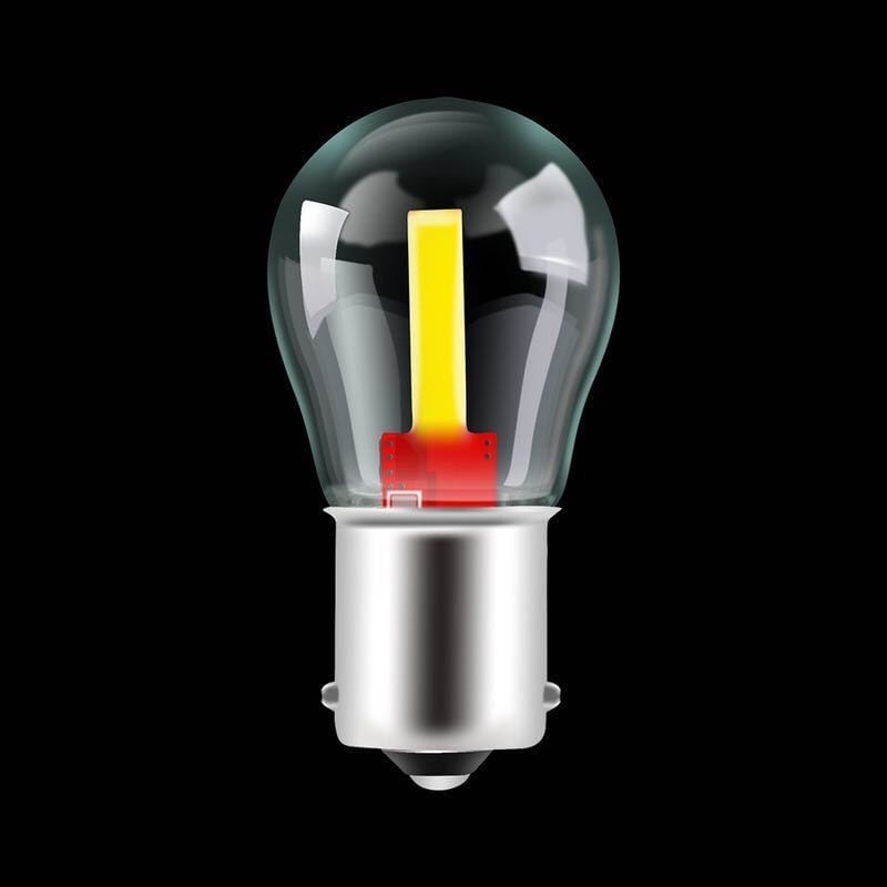 Automobilska LED COB svjetiljka s vlaknastim LED-om, 12V, 5W, 6000–7500K, kompatibilna s Universal i QQ, model 11561157COB