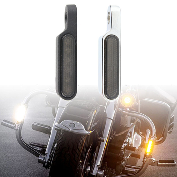 LED indikator upravljača motocikla, metalna konstrukcija, 12V, 5W