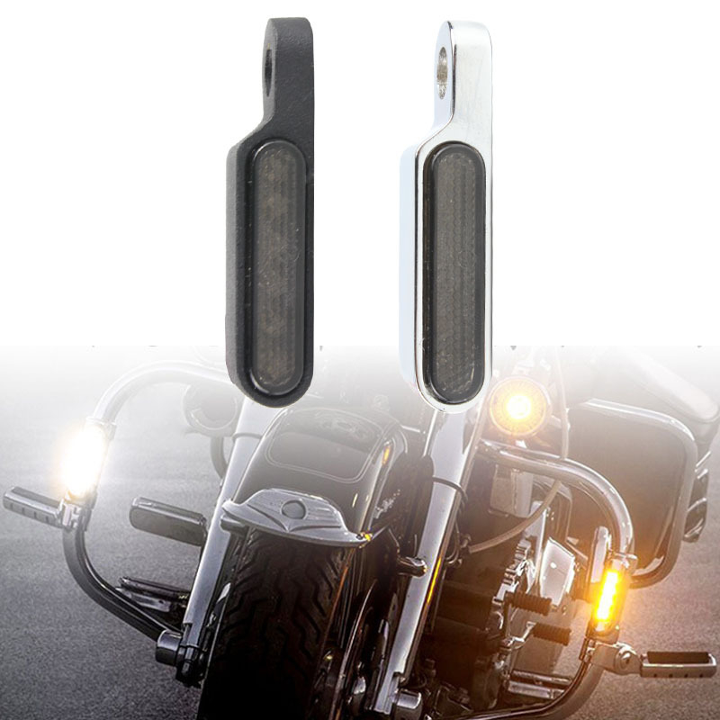 LED indikator upravljača motocikla, metalna konstrukcija, 12V, 5W