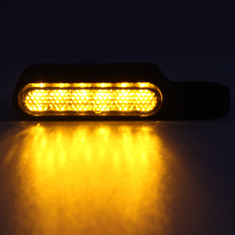 LED indikator upravljača motocikla, metalna konstrukcija, 12V, 5W