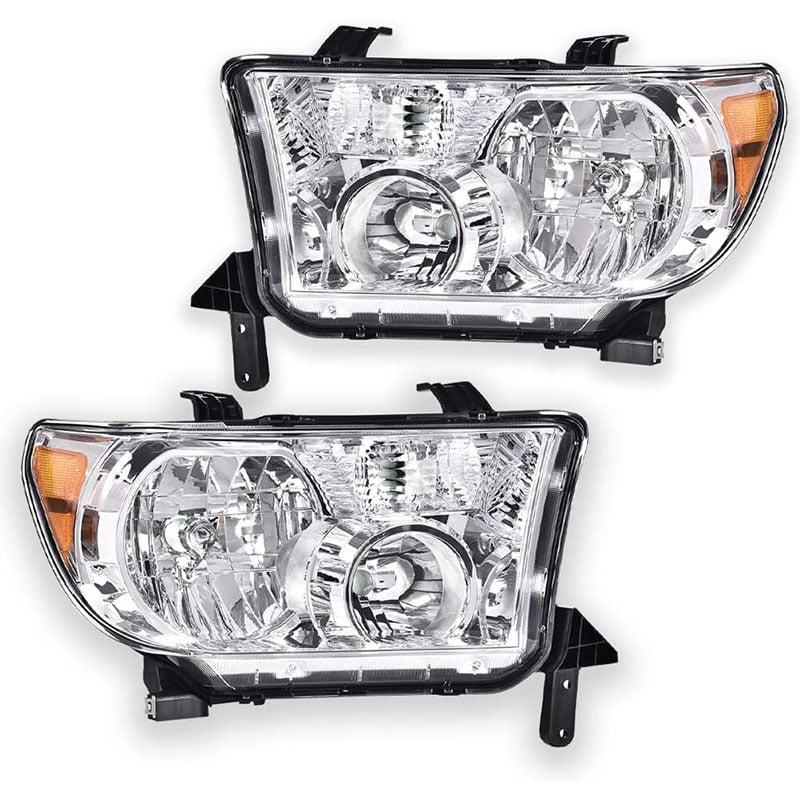 Prednja svjetla za Toyota Tundra 2007-2013, PC kućište, 55W, 12V, kompatibilne s Toyota Tundra 2007-2013