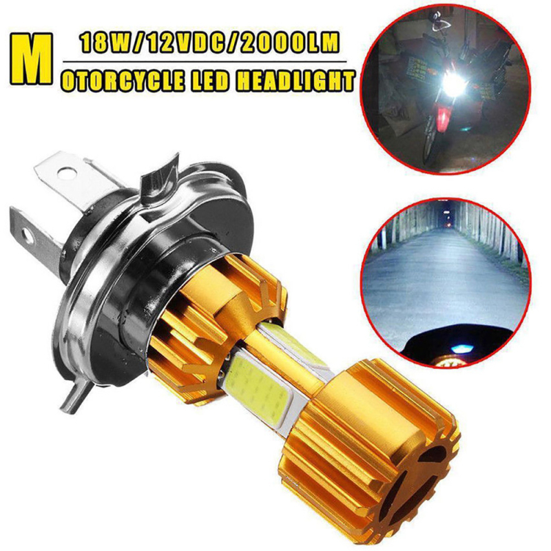 Motocikl prednje svjetlo H4 COB LED, 12V, 5W, zaštita A+