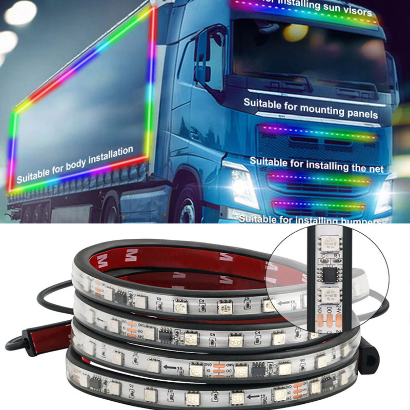 Wj-24v kamionski LED svjetlosni bar, 5W, 24V, silikonsko kućište