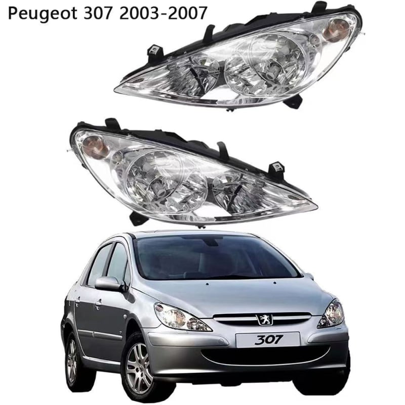 Prednji sklop lampi za Peugeot 307 (2003-2007), model BZ307, prednji far, Summer Knight