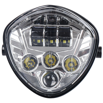 LED far motocikla MV02, 50W, 12V, IP67, aluminijska lijevana legura