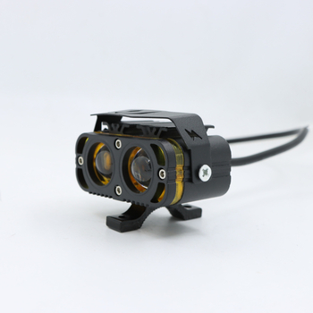 LED reflektor za automobile i motocikle, dvostruki snop, 2 oka, 20W, 4000lm, 12-80V, IP67, aluminij