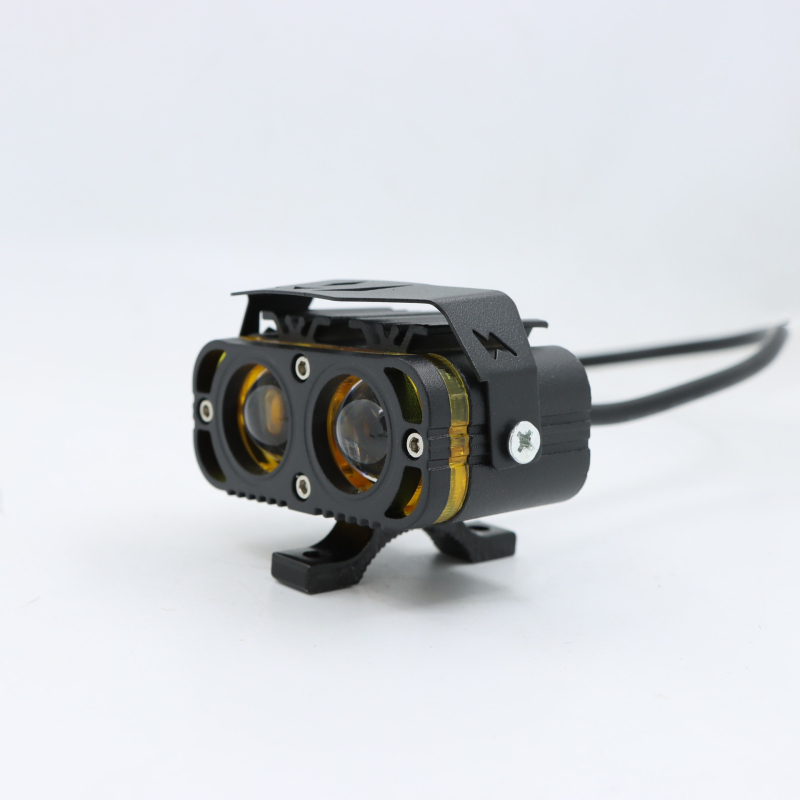 LED reflektor za automobile i motocikle, dvostruki snop, 2 oka, 20W, 4000lm, 12-80V, IP67, aluminij