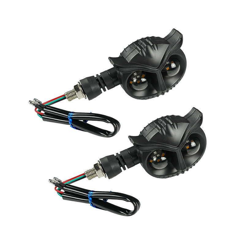 Motociklističke LED indikatorske svjetiljke s Cat-Eye lećom – 0,9 W, 12 V, model 231117, vijek trajanja 30000 h