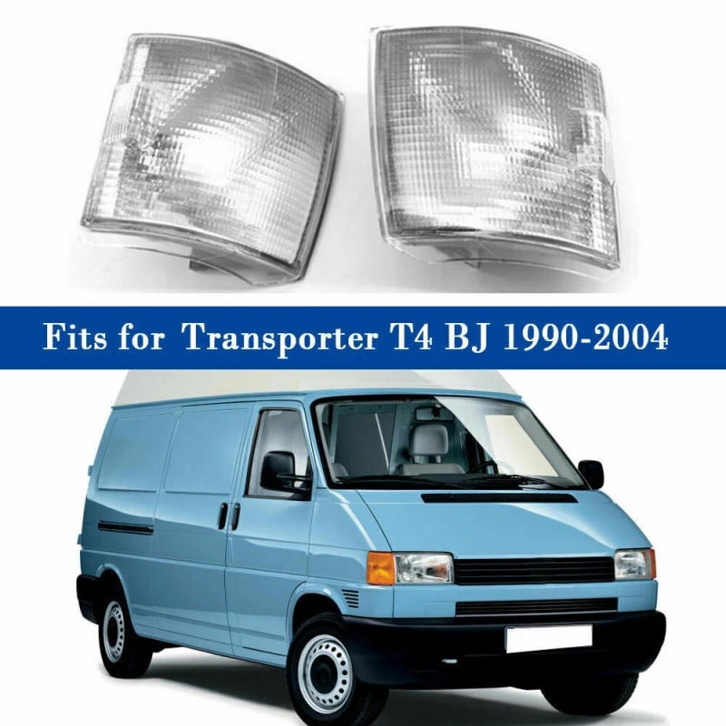 VW T4 far de ceață frontal, halogen, ABS — părți 7D0953041C/7D0953042C, compatibil cu 1999–2003